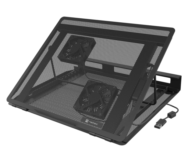 Natec Tern 2 Plus podstawka chłodząca pod laptopa 12,1–17,3" - 1611370 - zdjęcie 3